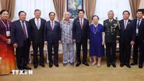 Chủ tịch nước gặp gỡ gia đình các nhân sỹ, tướng lĩnh, cố vấn Trung Quốc từng giúp đỡ Việt Nam