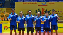 Bóng bàn CAND lại đoạt vàng