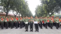 Động viên Khối Cựu CAND Việt Nam tham gia diễu binh phục vụ nhiệm vụ A80