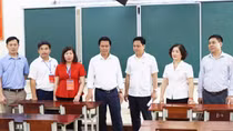Kiểm tra công tác chuẩn bị tổ chức Kỳ thi tuyển sinh vào lớp 10 THPT công lập