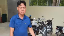 Bắt “dơi đêm” gây 6 vụ trộm cơ sở thờ tự và bách hóa xanh