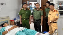 Xử lý nghiêm đối tượng lái xe tông cán bộ CSGT gãy chân