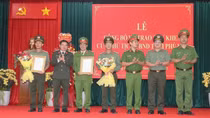 Khen thưởng 4 tập thể Công an ở Phú Yên đấu tranh triệt xóa nhiều nhóm tội phạm