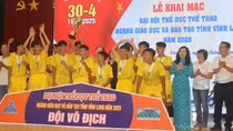 1.044 VĐV tranh tài tại Đại hội thể dục - thể thao ngành giáo dục tỉnh Vĩnh Long