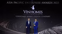 Vinhomes được vinh danh là doanh nghiệp xuất sắc Châu Á tại Apea 2025