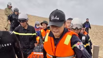 Biểu dương lực lượng dũng cảm cứu ngư dân gặp nạn trên biển Cửa Việt