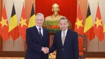 Tổng Bí thư Tô Lâm tiếp Nhà Vua Vương quốc Bỉ Philippe
