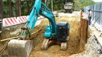 Đơn vị thi công tiếp tục khắc phục các sự cố trên đèo Prenn Đà Lạt