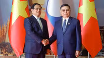 Thủ tướng Phạm Minh Chính hội kiến Chủ tịch Quốc hội Lào