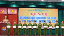 Đại học Cảnh sát tuyên dương 90 điển hình tiên tiến