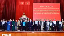Tổng Bí thư Tô Lâm gặp mặt nguyên lãnh đạo Đảng, Nhà nước và đại biểu trí thức, văn nghệ sĩ phía Nam
