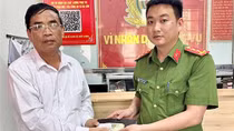 Công an tìm thấy túi tiền bệnh nhân “lạc” trong thùng rác