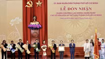 Sở Văn hóa và Thể thao TP Hồ Chí Minh đón nhận Huân chương Lao động hạng Nhất