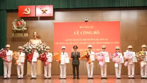 Bộ Công an công bố công tác tổ chức cán bộ của Cục Công nghiệp an ninh