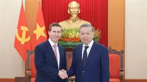 Tổng Bí thư Tô Lâm tiếp Tổng Giám đốc Quỹ đầu tư Warburg Pincus của Hoa Kỳ