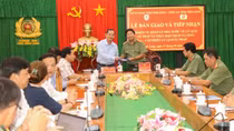 Công an tỉnh Vĩnh Long tiếp nhận nhiệm vụ từ các sở ngành chuyển giao