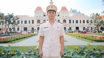 Đại úy Trần Vĩnh Chiến, gương mặt trẻ tiêu biểu của Công an TP Hồ Chí Minh