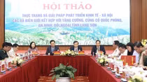 Phát triển kinh tế - xã hội kết hợp tăng cường, củng cố quốc phòng, an ninh, đối ngoại các xã biên giới