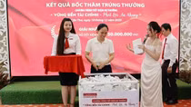 Agribank Cần Thơ bốc thăm chương trình tiết kiệm dự thưởng "Vững bền tài chính - Phát lộc an khang"