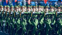 Đặc sắc hợp luyện diễu binh, diễu hành kỷ niệm 50 năm Ngày Giải phóng miền Nam