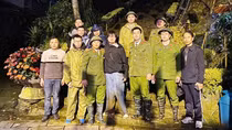 Kịp thời tìm kiếm du khách Nhật Bản bị lạc trên núi Hàm Rồng