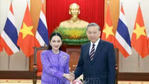 Tổng Bí thư Tô Lâm tiếp Thủ tướng Thái Lan Paetongtarn Shinawatra