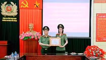 Nam Định khen thưởng nữ Đại uý An ninh tham gia lực lượng GGHB LHQ