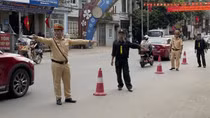 Công an Sơn La đảm bảo TTATGT phục vụ Đại hội Đảng bộ tỉnh