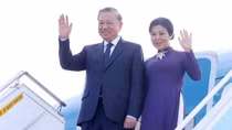 Tổng Bí thư Tô Lâm và Phu nhân kết thúc tốt đẹp chuyến thăm Hàn Quốc