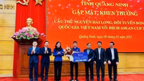 Quảng Ninh thưởng cầu thủ Hai Long 450 triệu đồng