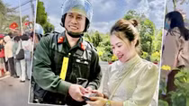 Nhờ số điện thoại ghi trong ví, cô gái nhận lại tài sản từ CSCĐ
