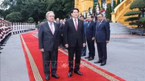 Chủ tịch nước Lương Cường chủ trì lễ đón chính thức Tổng Thư ký Liên hợp quốc
