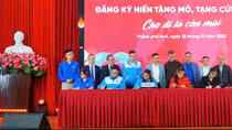 Nghĩa cử của gia đình liệt sĩ, nhà báo Phạm Văn Hướng
