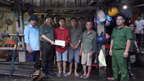 Công an tỉnh Bắc Kạn thăm hỏi gia đình các nạn nhân tử vong trong lũ quét