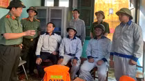 Lực lượng CAND tập trung khôi phục "mạch máu" thông tin giữa tâm bão lũ