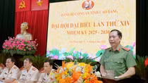 Thứ trưởng Lê Văn Tuyến dự Đại hội Đảng bộ Công an tỉnh Cao Bằng