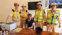 Lực lượng CSGT liên tỉnh phối hợp bắt giữ đối tượng trộm cắp xe máy