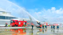 Diễn tập cứu hộ, cứu nạn từ tình huống giả định xảy ra động đất 8,0 độ richter