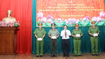 Khen thưởng các tập thể, cá nhân khám phá nhanh vụ án sát hại Phó Chủ tịch hội Nông dân xã