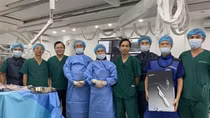 Bệnh viện 30-4 triển khai thành công kỹ thuật khoan mảng xơ vữa mạch vành bằng hệ thống RotaPro