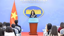 Bộ Ngoại giao Việt Nam thông tin về việc Trung Quốc tập trận ở Vịnh Bắc Bộ