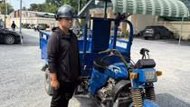Bị phạt 33,5 triệu đồng vì đi ngược chiều còn dùng xe ba gác chặn đầu ô tô