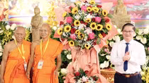 Khánh thành Chánh điện Học viện Phật giáo Nam tông Khmer