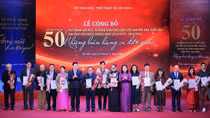 Công bố 50 tác phẩm xuất sắc, phát động sáng tác văn học, nghệ thuật “Sống mãi với thời gian”