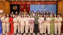 Phụ nữ Cục Đối ngoại viết tiếp hành trình cống hiến