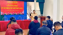 Hà Nội: Hơn 10.000 thí sinh dự sát hạch được hướng dẫn cài đặt ứng dụng VNeTraffic