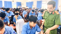 Công an Cà Mau tăng cường truyền thông chính sách trong phổ biến pháp luật