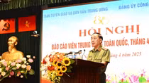 Báo cáo viên Trung ương toàn quốc tập trung tuyên truyền 80 năm Ngày truyền thống CAND Việt Nam