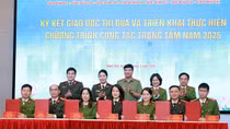 Công đoàn Khối thi đua số 4 ký Giao ước thi đua và triển khai công tác năm 2025