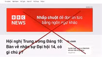 Vạch trần mưu đồ chống phá công tác nhân sự Đại hội Đảng